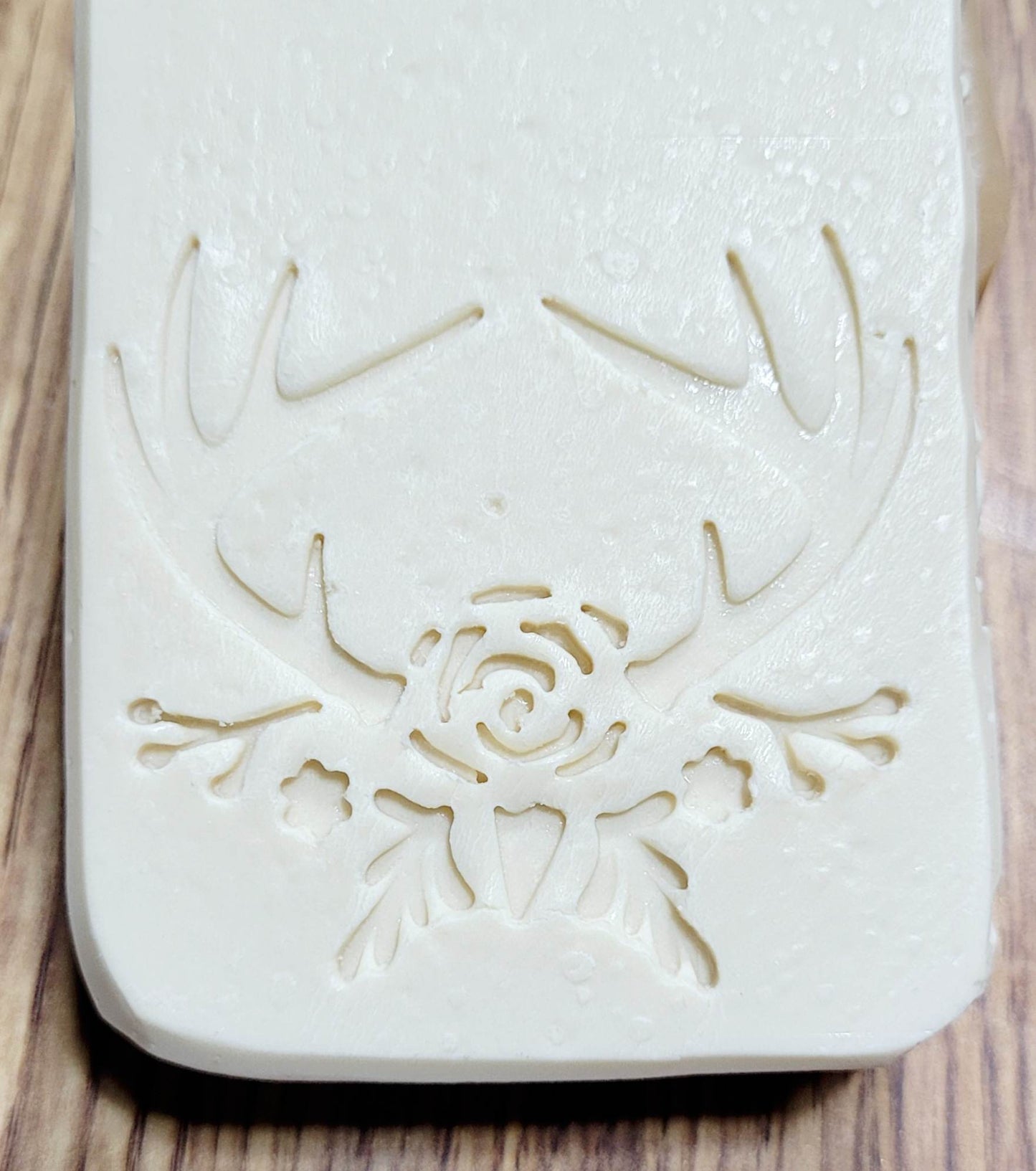 Antlers and Flowers Soap Stamp – Lil Swatara’s Rustic Designs - Lil Swatara SOAP LLC