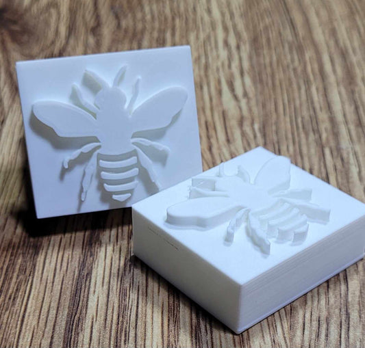 Bee Soap Stamp - Lil Swatara's Rustic Designs - Lil Swatara SOAP LLC