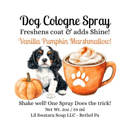 Dog Cologne Spray - Freshen and Shine Between Baths