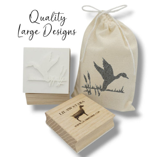 Duck soap stamp, wildlife animal lil swatara soap