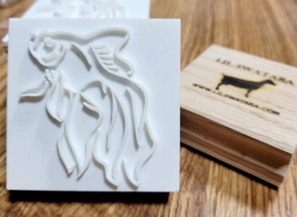 Goldfish betta soap stamp handmade soap bar Lil Swatara