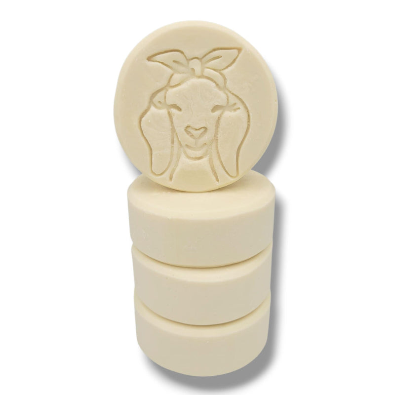 Huckleberry Rose Handcrafted Goat Milk Tallow Soap Pucks - Choose Scents - Lil Swatara SOAP LLC