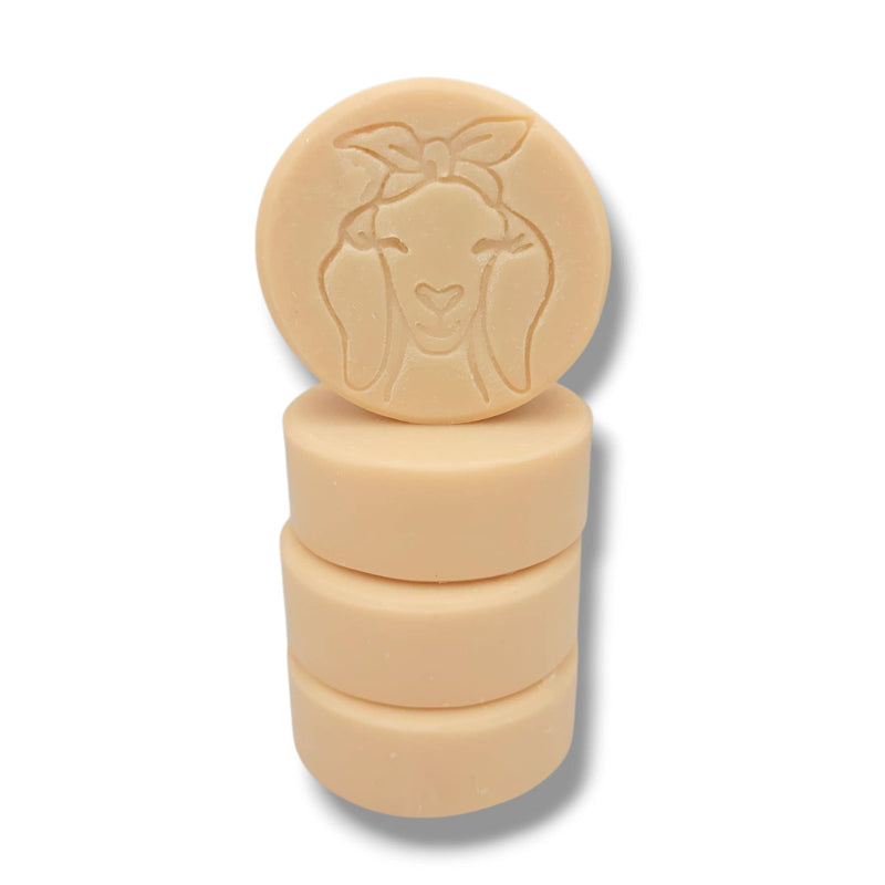 Mango Papaya Tropical Handcrafted Goat Milk Tallow Soap Pucks - Choose Scents - Lil Swatara SOAP LLC