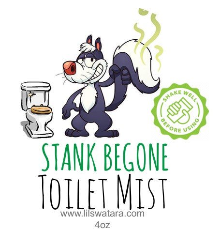 Handmade 4 oz Funny Saying Toilet Spray Bathroom Freshener - Lil Swatara SOAP LLC