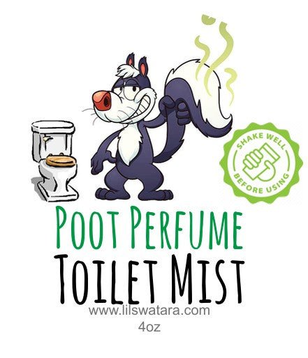 Handmade 4 oz Funny Saying Toilet Spray Bathroom Freshener - Lil Swatara SOAP LLC