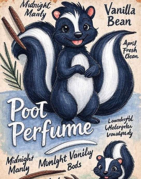 Handmade 4 oz Funny Saying Toilet Spray Bathroom Freshener - Lil Swatara SOAP LLC