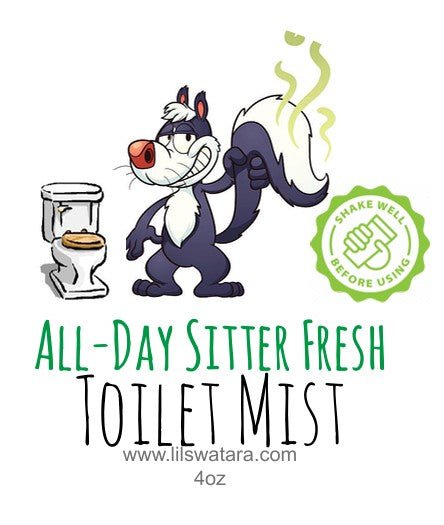Handmade 4 oz Funny Saying Toilet Spray Bathroom Freshener - Lil Swatara SOAP LLC