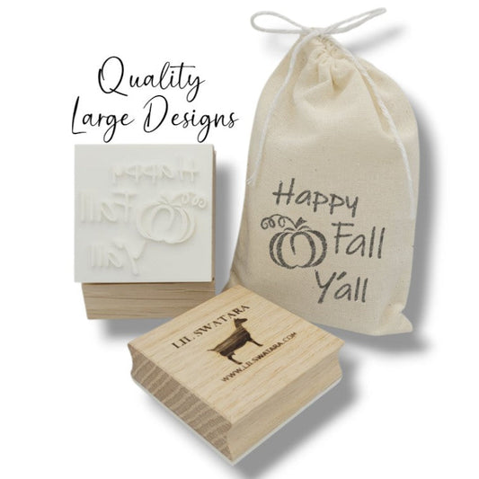 Happy Fall Y'all Autumn Soap Stamp from Lil Swatara