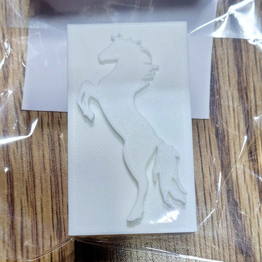 Horse Jumping soap stamp handmade soap bar Lil Swatara