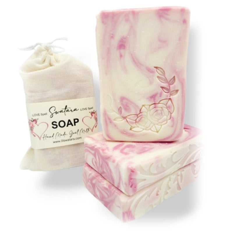 Large beautiful roses stamp with greens great for weddings showers and just beautiful on any soap! Lil swatara
