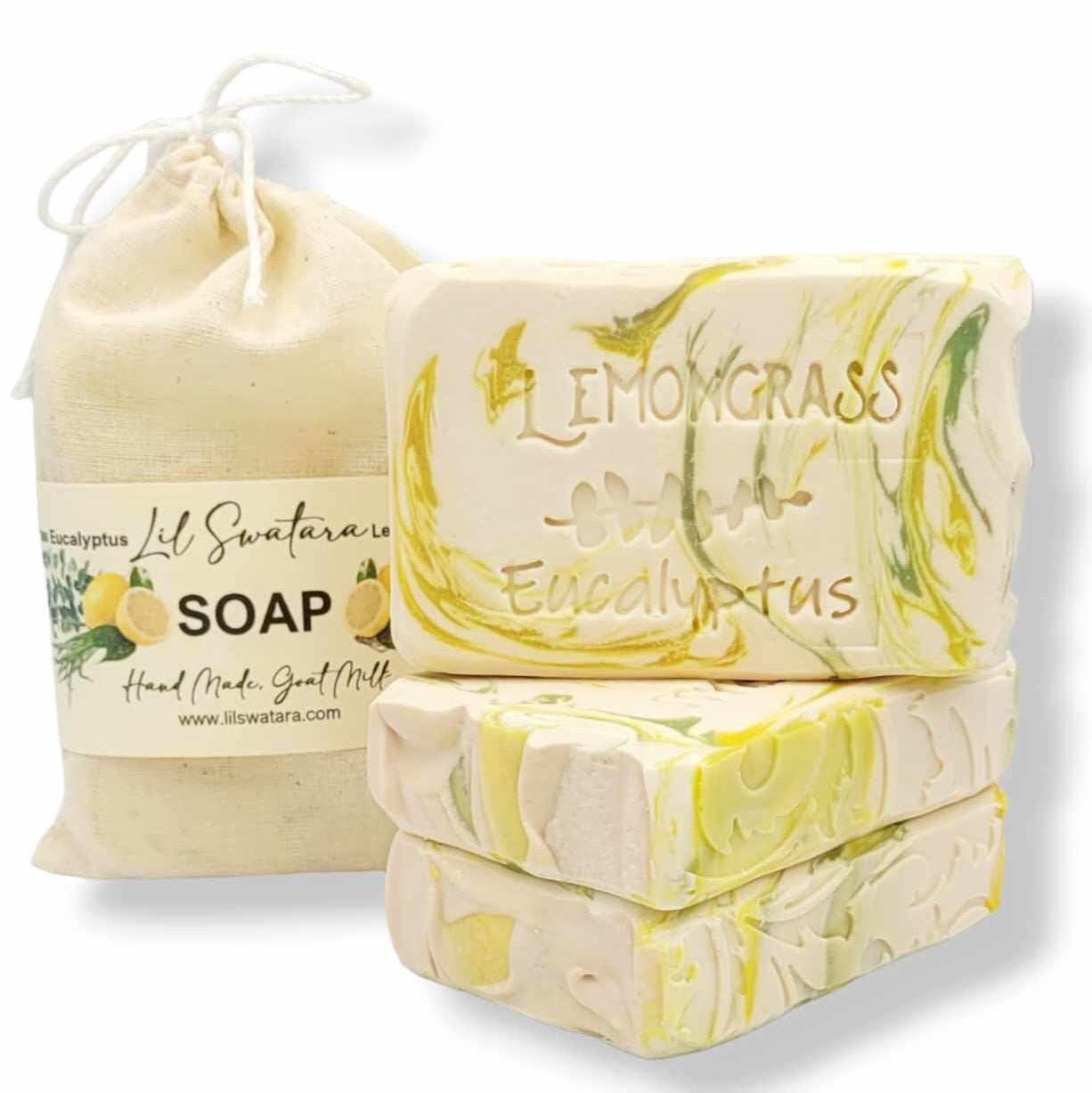Lemongrass Herb Word soap stamp handmade soap bar Lil Swatara