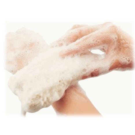 Natural Sisal Soap Saver & Wash Pouch - Drawstring Bag - Lil Swatara SOAP LLC