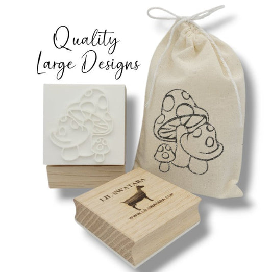 Nature Soap Stamp Mushrooms Botanical Forest – Lil Swatara