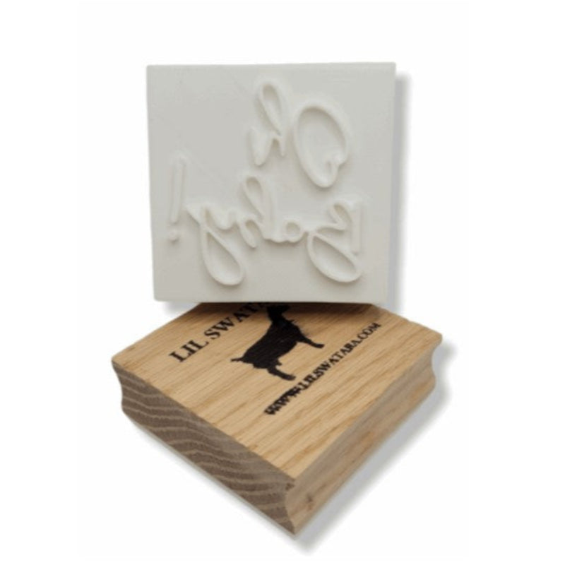Baby shower stoap stamp oh baby lil swatara soap
