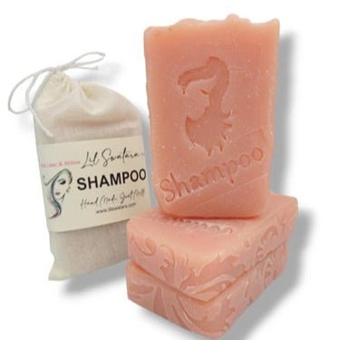 Shampoo Bar 6oz Goat Milk Tallow Men & Women - Lil Swatara SOAP LLC