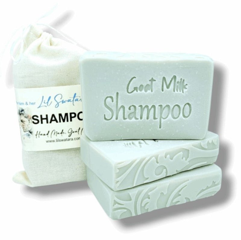 Shampoo Bar 6oz Goat Milk Tallow Men & Women - Lil Swatara SOAP LLC