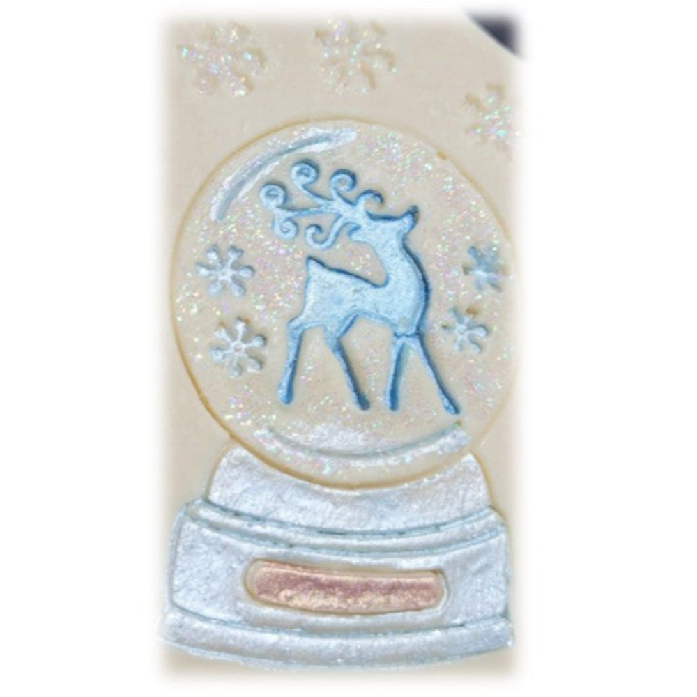 Snow Globe Winter Holiday Christmas Soap Stamp Lil Swatara