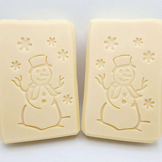 Snowman Soap Stamp - Winter Magic Christmas Holiday Lil Swatara