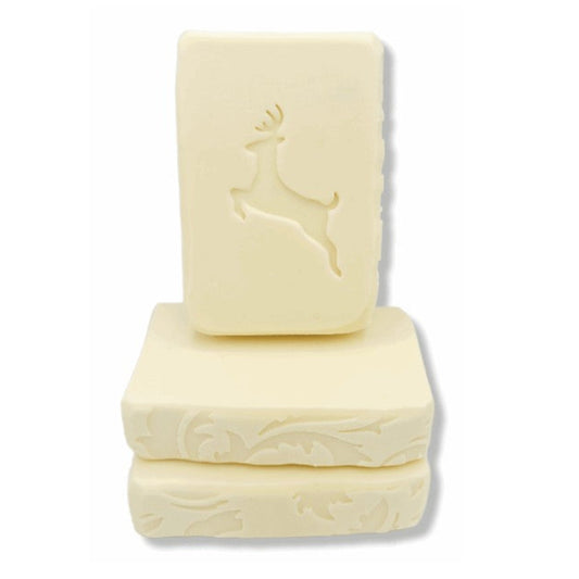 Stag Deer Jumping Christmas soap stamp handmade soap bar Lil Swatara