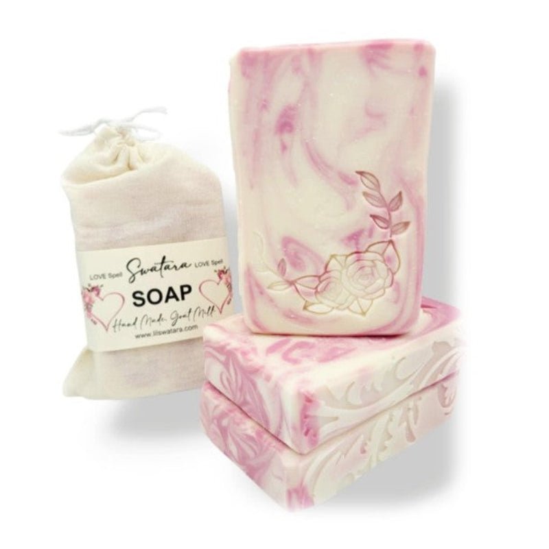 Sweet Romance 6oz Goat Milk Tallow Soap Bar - Lil Swatara SOAP LLC