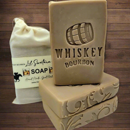 Whiskey Barrel soap stamp bourbon lil swatara