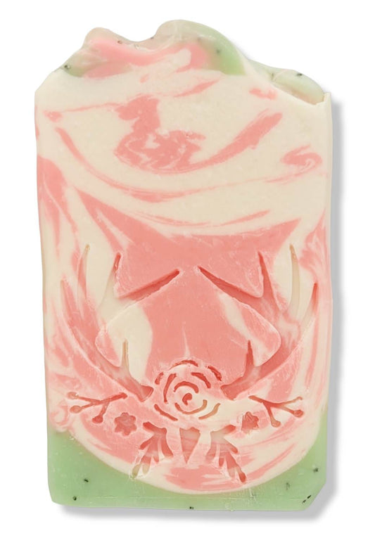 Antlers and Flowers Soap Stamp – Lil Swatara’s Rustic Designs - Lil Swatara SOAP LLC