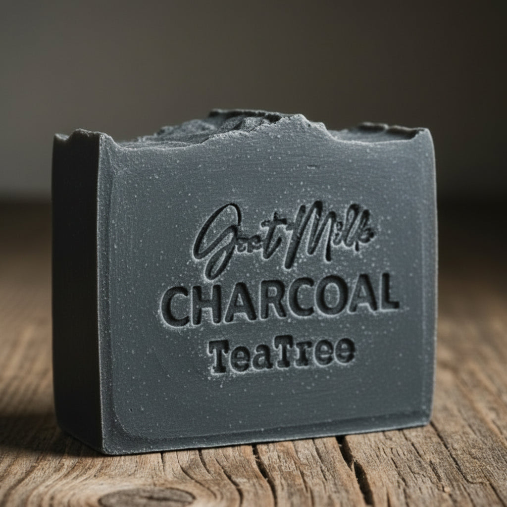 Charcoal Tea Tree goat milk tallow soap