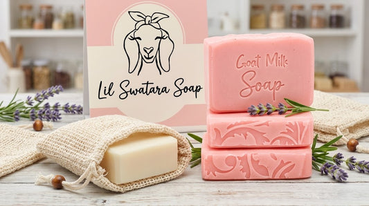 goat milk tallow soap in unscented, essenential oils or fragrance oils