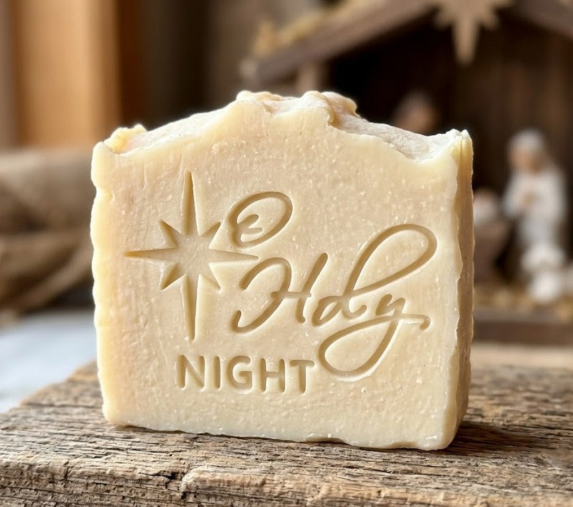 SOAP STAMP – O Holy Night Religious Christmas Holiday Design