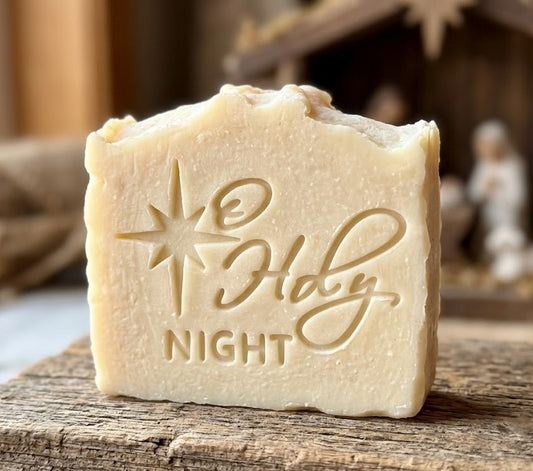 SOAP STAMP – O Holy Night Religious Christmas Holiday Design