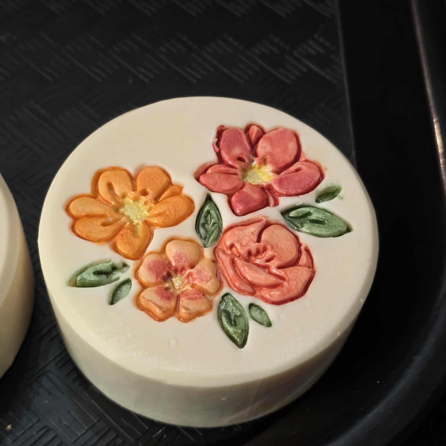 SOAP STAMP Flower Cluster Decorative Floral Lil Swatara