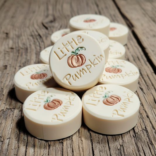 SOAP STAMP – Little Pumpkin Fall Baby Shower Design