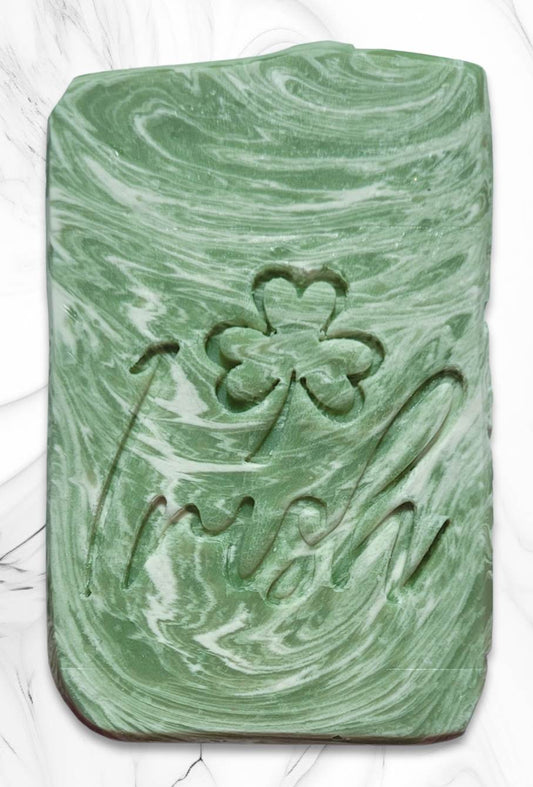 SOAP STAMP Irish Clover Shamrock St. Patricks - Lil Swatara