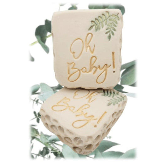 Baby soap stamp oh baby shower newborn handmade soap bar Lil Swatara