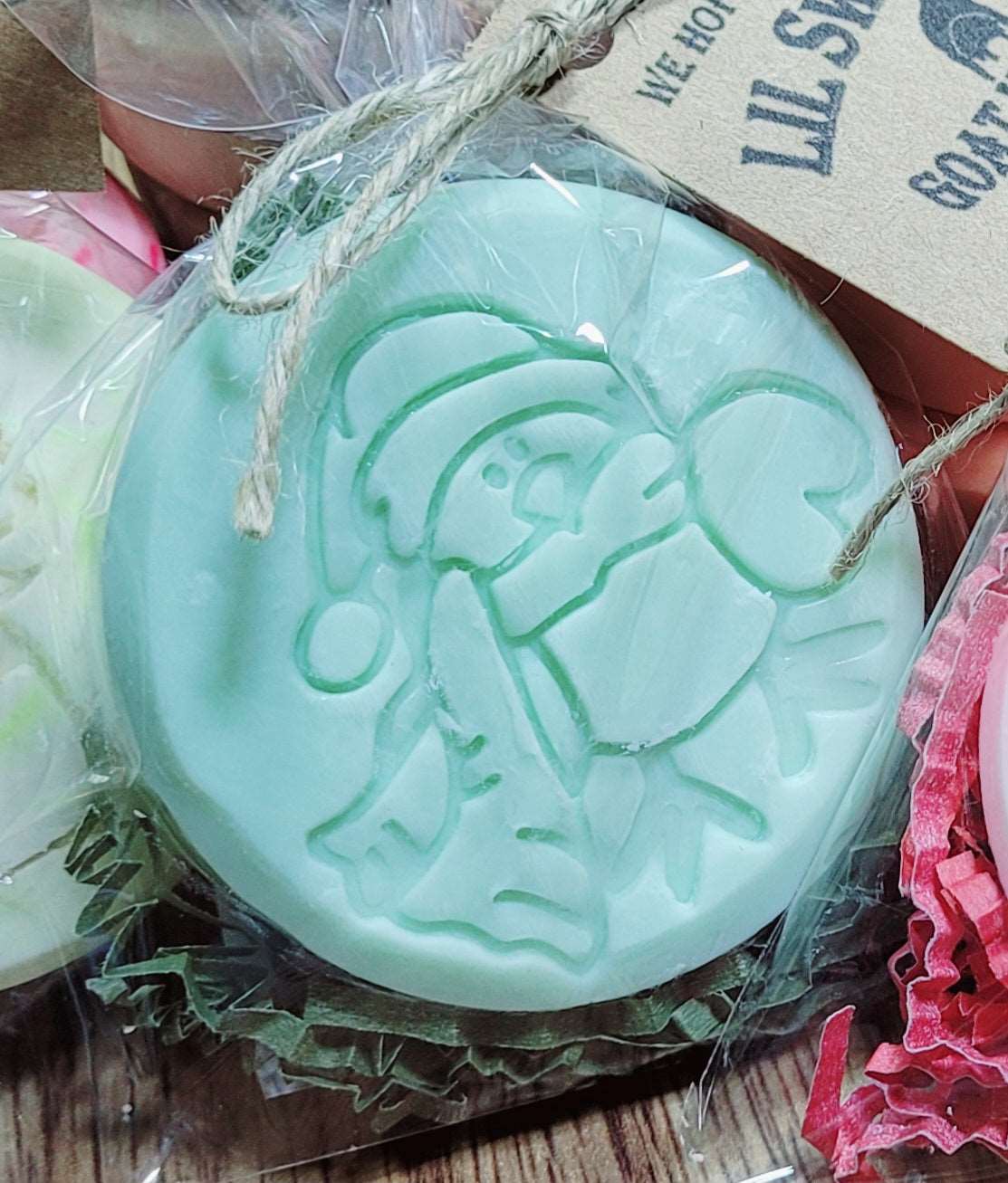 Bird Scarf Hat Winter Soap Stamp - Lil Swatara's Rustic Designs - Lil Swatara SOAP LLC