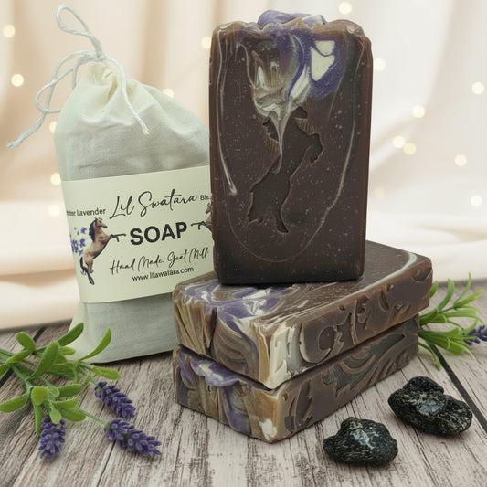 Black Amber Vanilla Musk goat milk tallow soap bar – XL 6oz warm amber smoky vanilla earthy handmade soap – Lil Swatara Soap