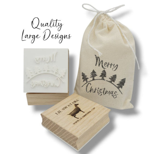 merry christmas soap stamp holiday tree lil swatara