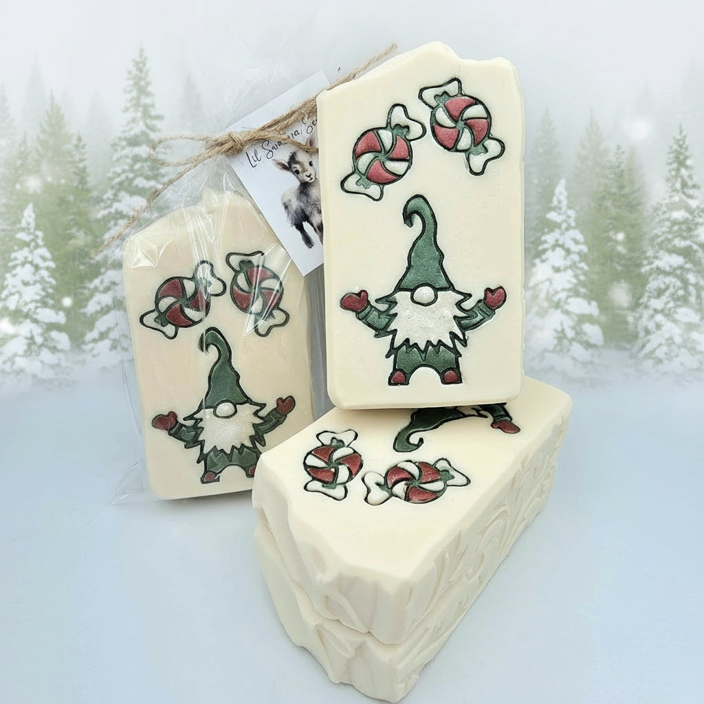 Cucumber Melon Goat Milk Soap 6oz Bar Refreshing Summer Blend - Lil Swatara Soap