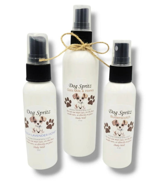 Dog Cologne Spray - Freshener & Shine Enhancer - Lil Swatara SOAP LLC
