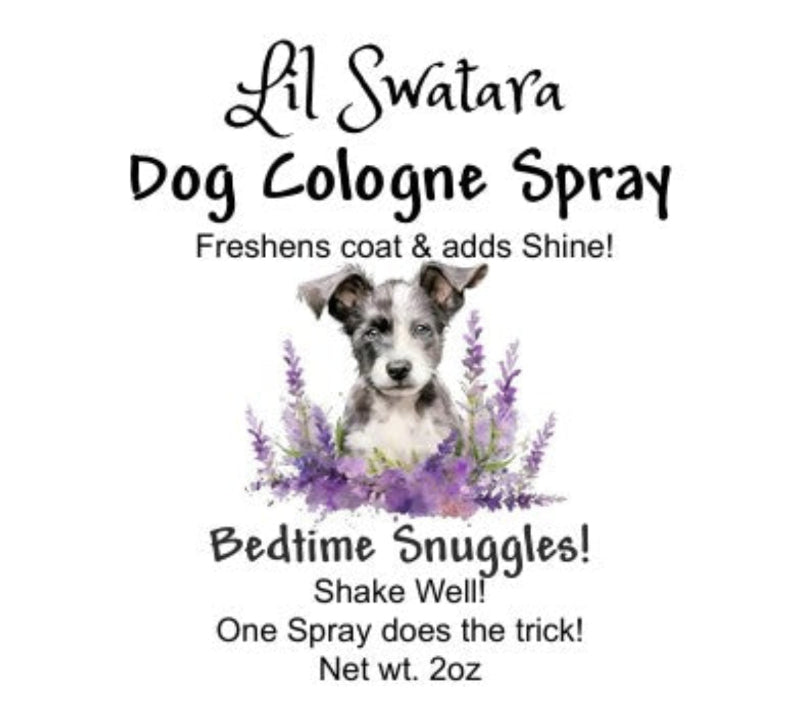 Dog Cologne Spray - Freshener & Shine Enhancer - Lil Swatara SOAP LLC