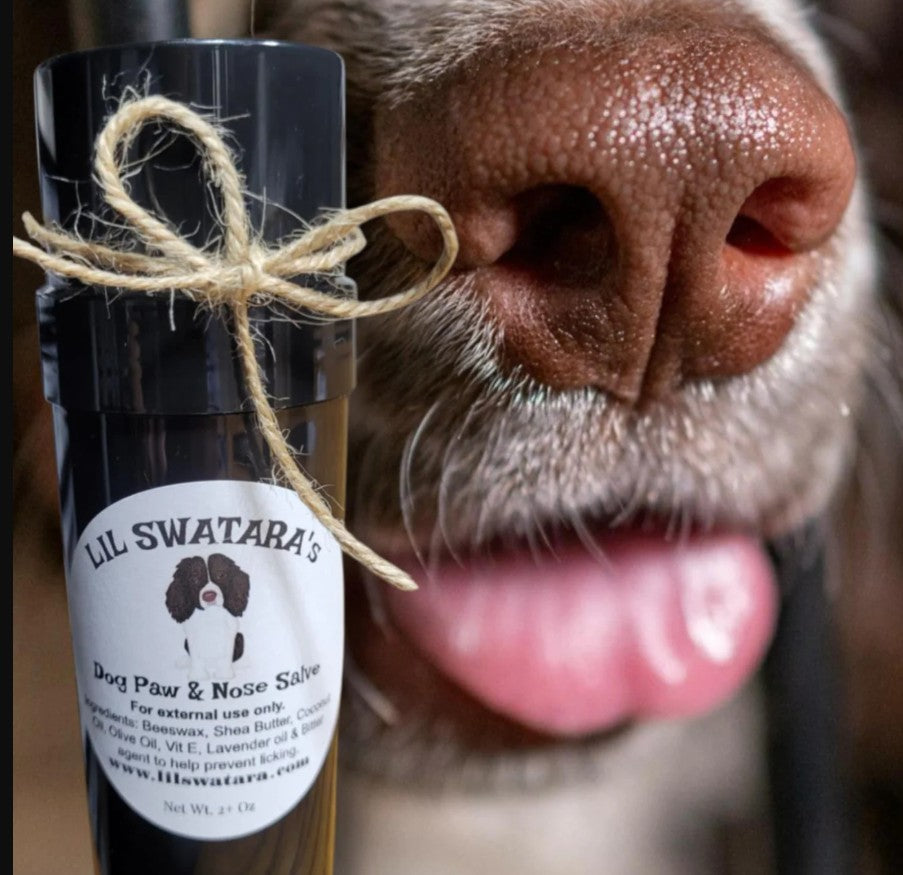 Dog nose and paw cream and salve stick lil swatara