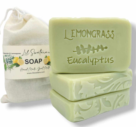 Eucalyptus Words & Plant Soap Stamp - Lil Swatara's Rustic Designs (Lemongrass Separate) - Lil Swatara SOAP LLC