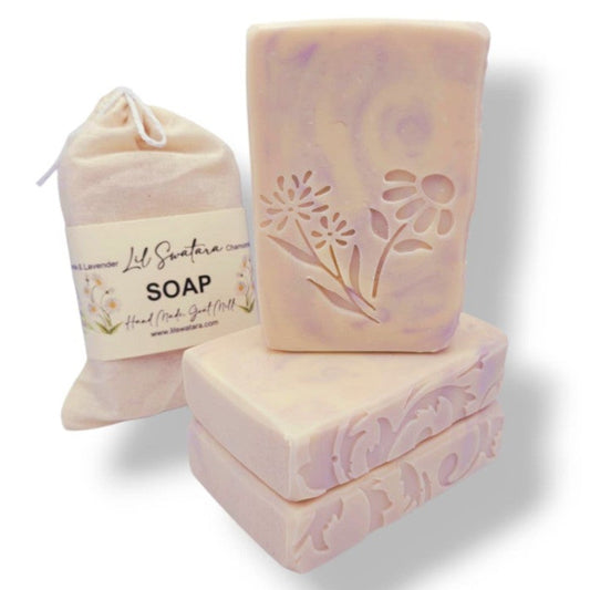 Wildflowers Soap Stamp, Large design spring fall lil swatara soap