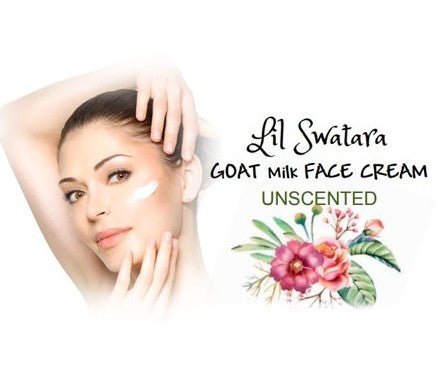 Goat Milk Face Cream - Gentle Formula for Sensitive Skin - Lil Swatara SOAP LLC