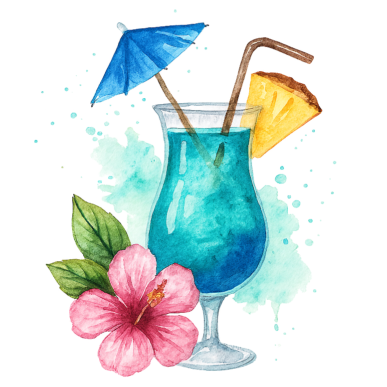 Bottle of Hawaiian Lua goat milk lotion, a tropical blend with pineapple, coconut, and island florals