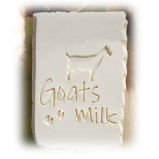 Goat Milk with hoof prints soap stamp Lil Swatara