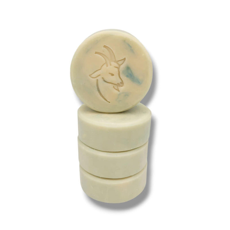 Handcrafted Goat Milk Tallow Soap Pucks - Choose Scents - Lil Swatara SOAP LLC Polar Ice Inspired by Oak for Men