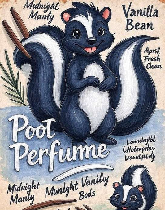 Handmade 4 oz Funny Saying Toilet Spray Bathroom Freshener - Lil Swatara SOAP LLC