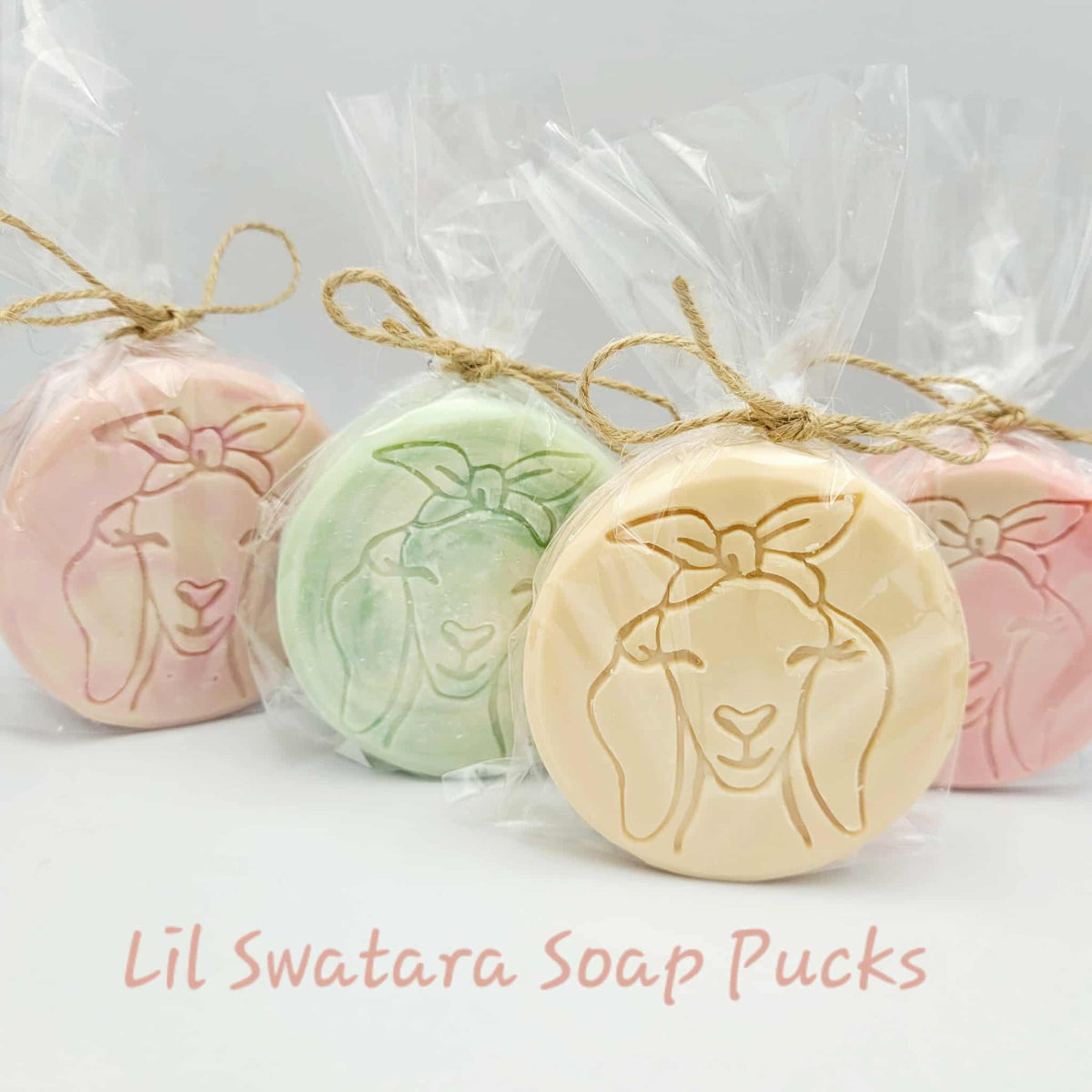 Handmade Goat Milk Tallow Pucks Soap Lil Swatara Choose your scent 