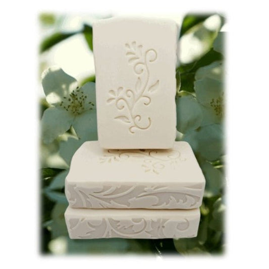 Jasmine & Honeysuckle 6oz Goat Milk Tallow Soap Bar - Lil Swatara SOAP LLC